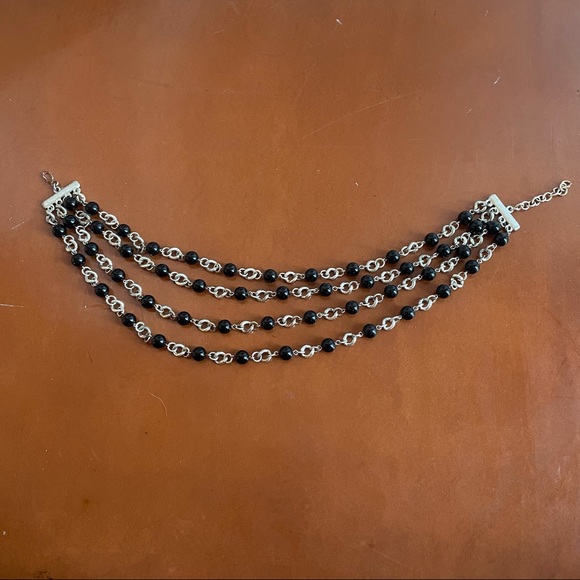 Monet brand three strand necklace - Picture 2 of 4